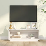 Tv-Taso 90X35X35 Cm Täysi Mänty