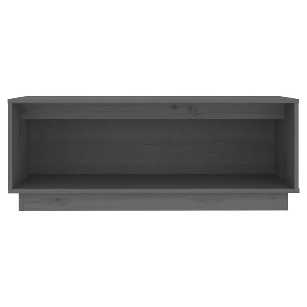 Tv-Taso 90X35X35 Cm Täysi Mänty