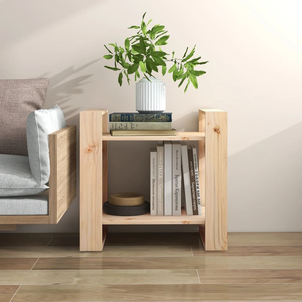 Kirjahylly/Tilanjakaja 80X35X56,5 Cm Täysi Mänty