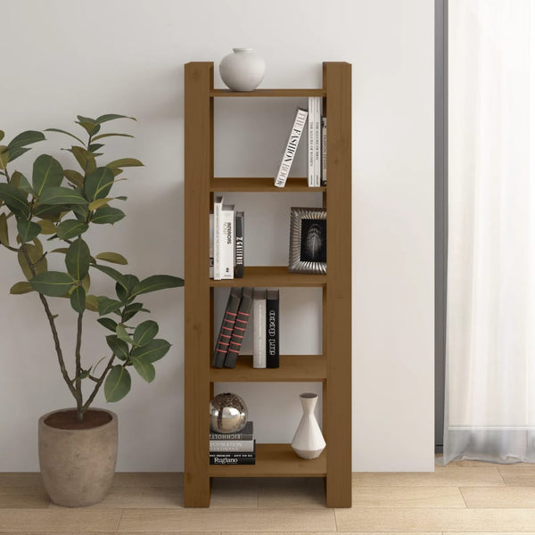 Kirjahylly/Tilanjakaja 80X35X56,5 Cm Täysi Mänty