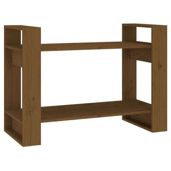 Kirjahylly/Tilanjakaja 80X35X56,5 Cm Täysi Mänty