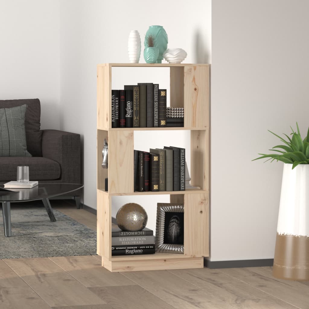 Kirjahylly/Tilanjakaja 51X25X101 Cm Täysi Mänty