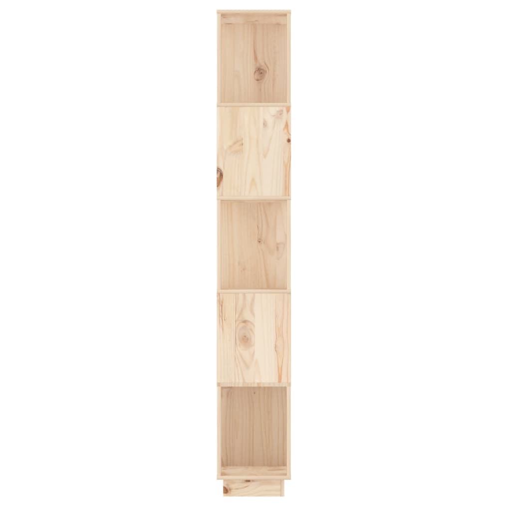 Kirjahylly/Tilanjakaja 51X25X163,5 Cm Täysi Mänty