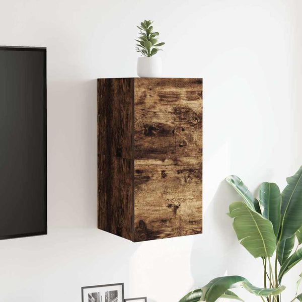 Seinäkiinnitettävät Tv-Kaapit 2 Kpl 30,5X30X30 Cm