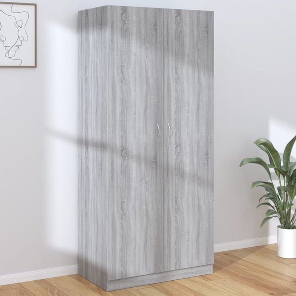 Vaatekaappi 90X52X200 Cm Tekninen Puu