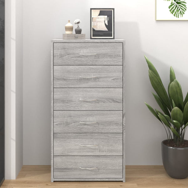 Lipasto 6 Vetolaatikolla 50X34X96 Cm Tekninen Puu