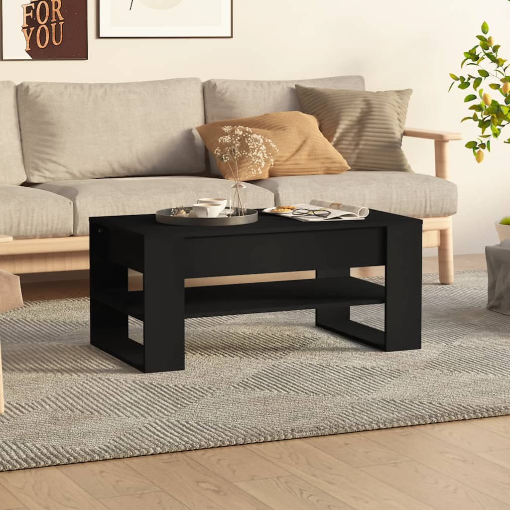 Sohvapöytä Sonoma-Tammi 102X55X45 Cm Tekninen Puu