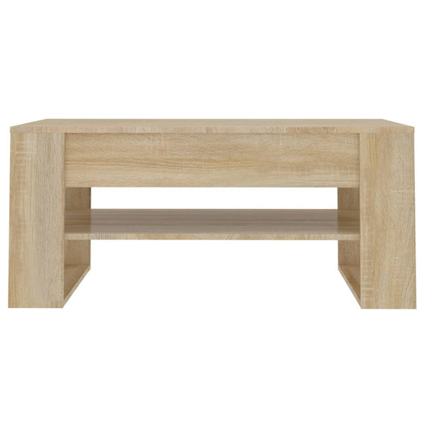 Sohvapöytä Sonoma-Tammi 102X55X45 Cm Tekninen Puu