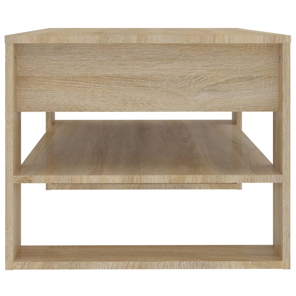 Sohvapöytä Sonoma-Tammi 102X55X45 Cm Tekninen Puu