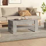 Sohvapöytä Sonoma-Tammi 102X55X45 Cm Tekninen Puu