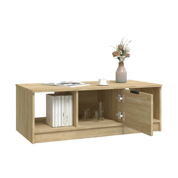 Sohvapöytä Sonoma-Tammi 102X50X36 Cm Tekninen Puu