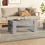Sohvapöytä Sonoma-Tammi 102X55X45 Cm Tekninen Puu