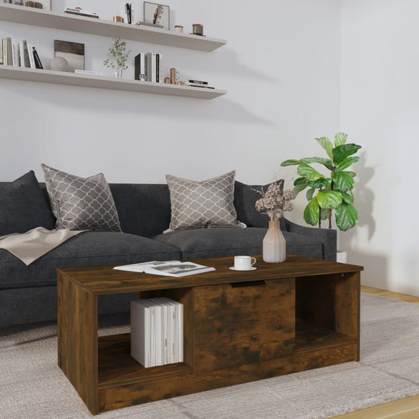 Sohvapöytä Sonoma-Tammi 102X50X36 Cm Tekninen Puu