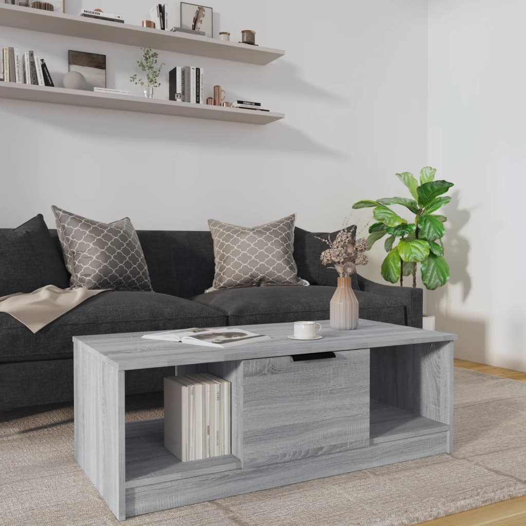 Sohvapöytä Sonoma-Tammi 102X50X36 Cm Tekninen Puu