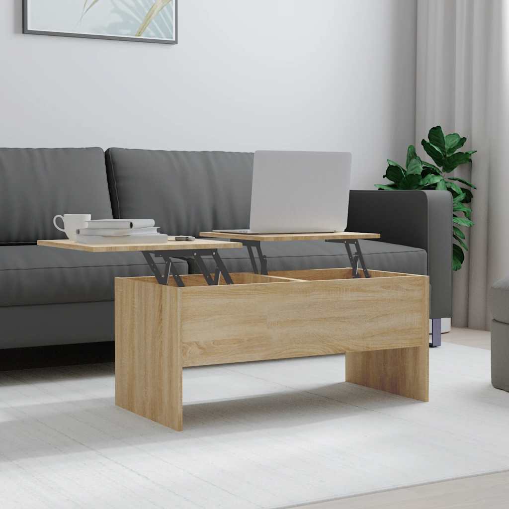 Sohvapöytä 102X50,5X46,5 Cm Tekninen Puu