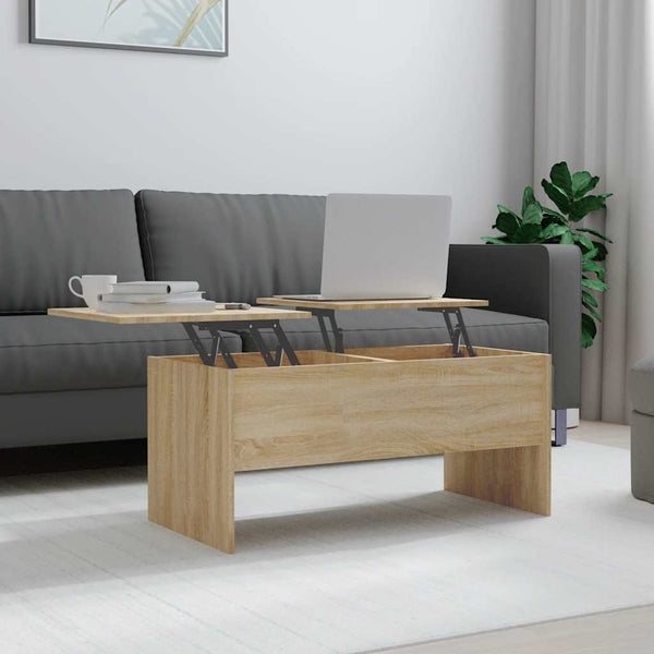 Sohvapöytä 102X50,5X46,5 Cm Tekninen Puu