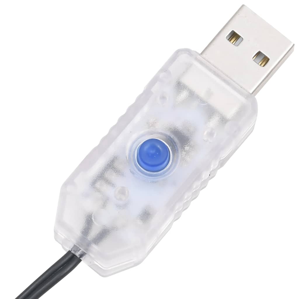 Led-Valonauha 300 Led-Valoa Lämmin Valkoinen Pvc
