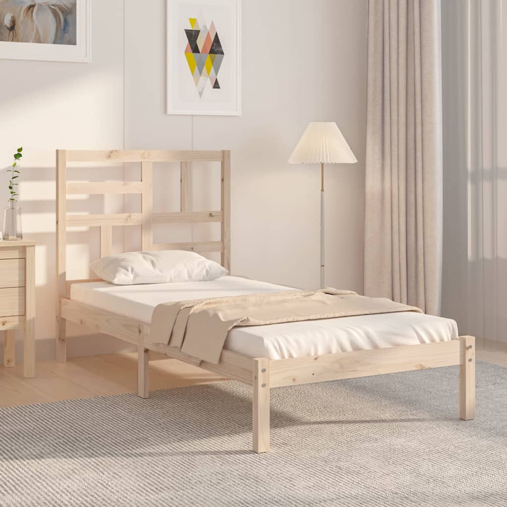 Sängynrunko Täysi Puu Small Single
