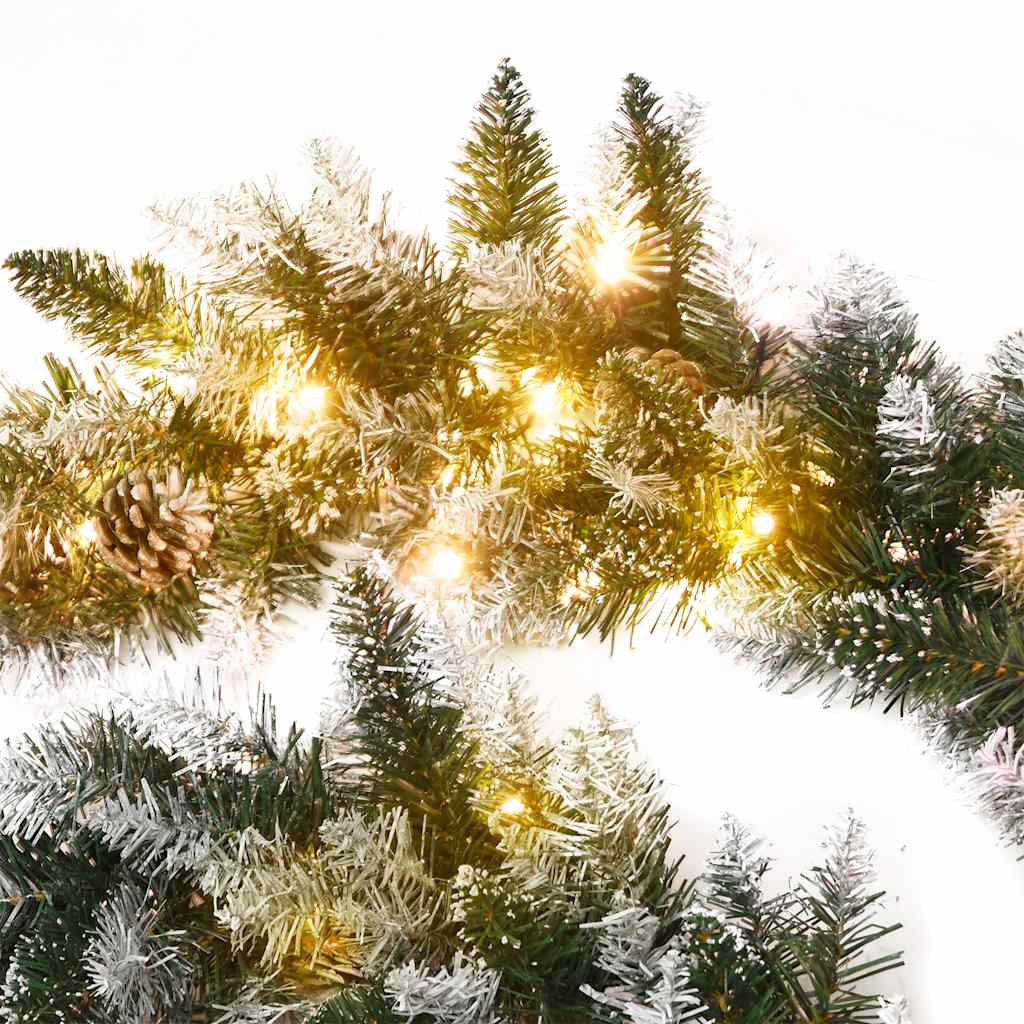 Jouluköynnös Led-Valoilla Vihreä 5,2 M Pvc