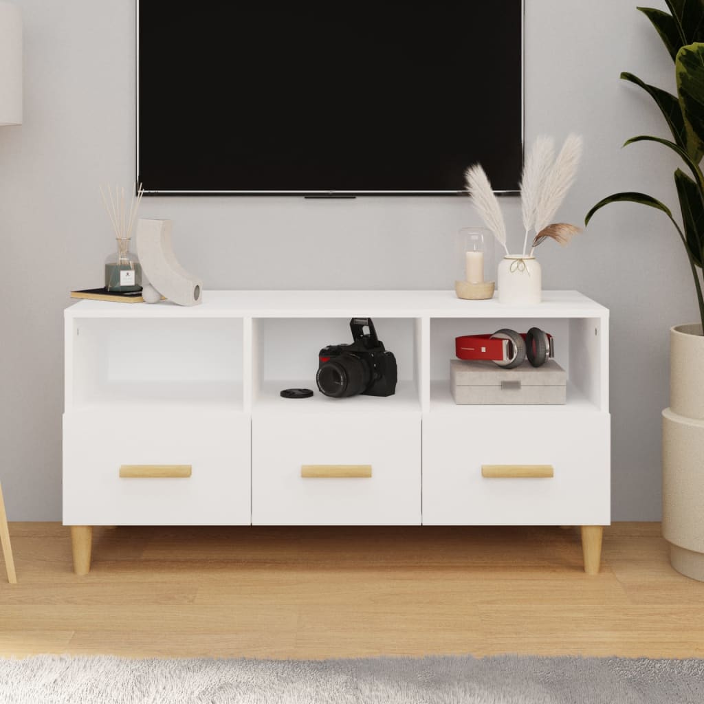 Tv-Taso 102X36X50 Cm Tekninen Puu