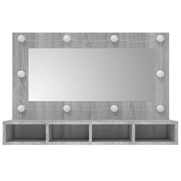 Peilikaappi Led-Valoilla 90X31,5X62 Cm