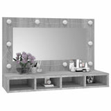 Peilikaappi Led-Valoilla 90X31,5X62 Cm