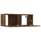 Tv-Seinäkaappi 2 Kpl 80X30X30 Cm Tekninen Puu