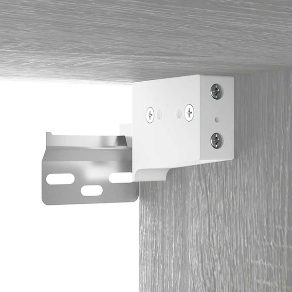 Tv-Seinäkaapit 2 Kpl 80X30X30 Cm Tekninen Puu