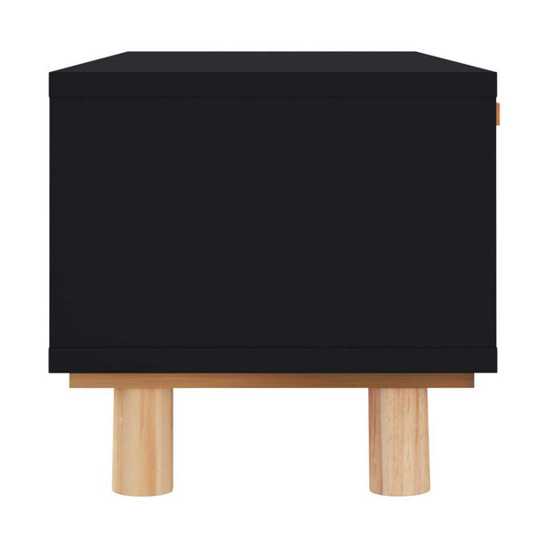 Sohvapöytä 80X40X30 Cm Tekninen Puu Ja Täysi Mänty