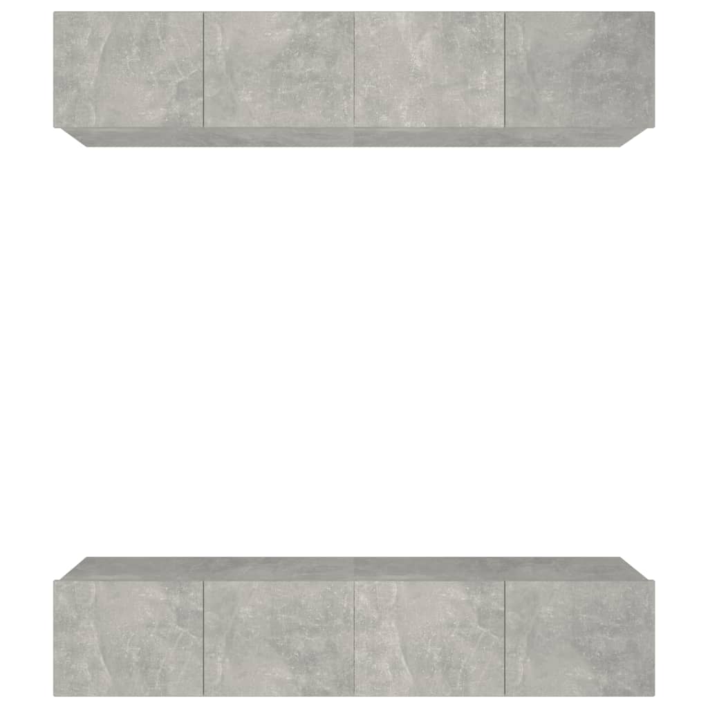 Tv-Kaapit 4 Kpl 80X30X30 Cm Tekninen Puu