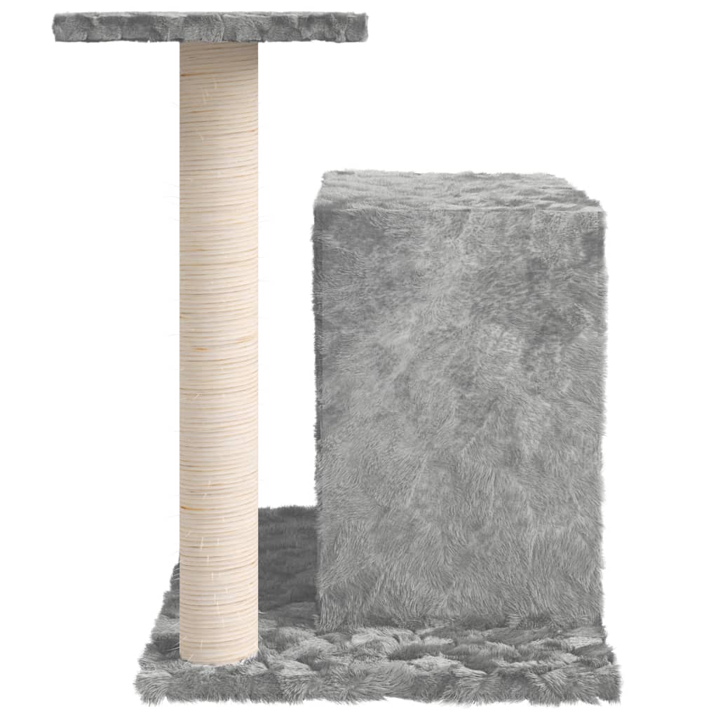 Kissan Kiipeilypuu Sisal- Raapimispylväällä Vaaleanharm. 51 Cm