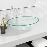Pesuallas Lasi 50X37X14 Cm Himmeä