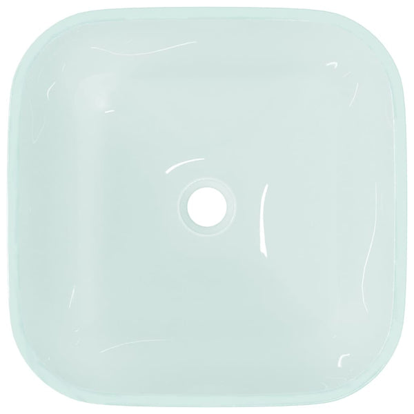 Pesuallas Lasi 42X42X14 Cm Himmeä