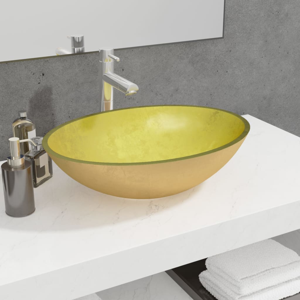 Pesuallas Lasi 50X37X14 Cm Himmeä
