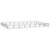 Koiranhäkki 36 Paneelia Musta 100X50 Cm Jauhemaalattu Teräs