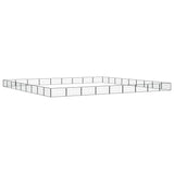 Koiranhäkki 36 Paneelia Musta 100X50 Cm Jauhemaalattu Teräs