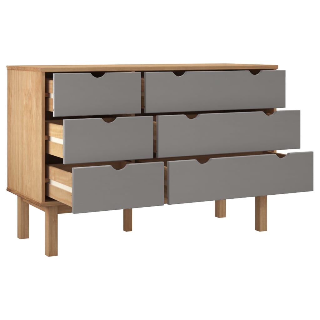 Lipasto Otta 111X43X73,5 Cm Täysi Mänty