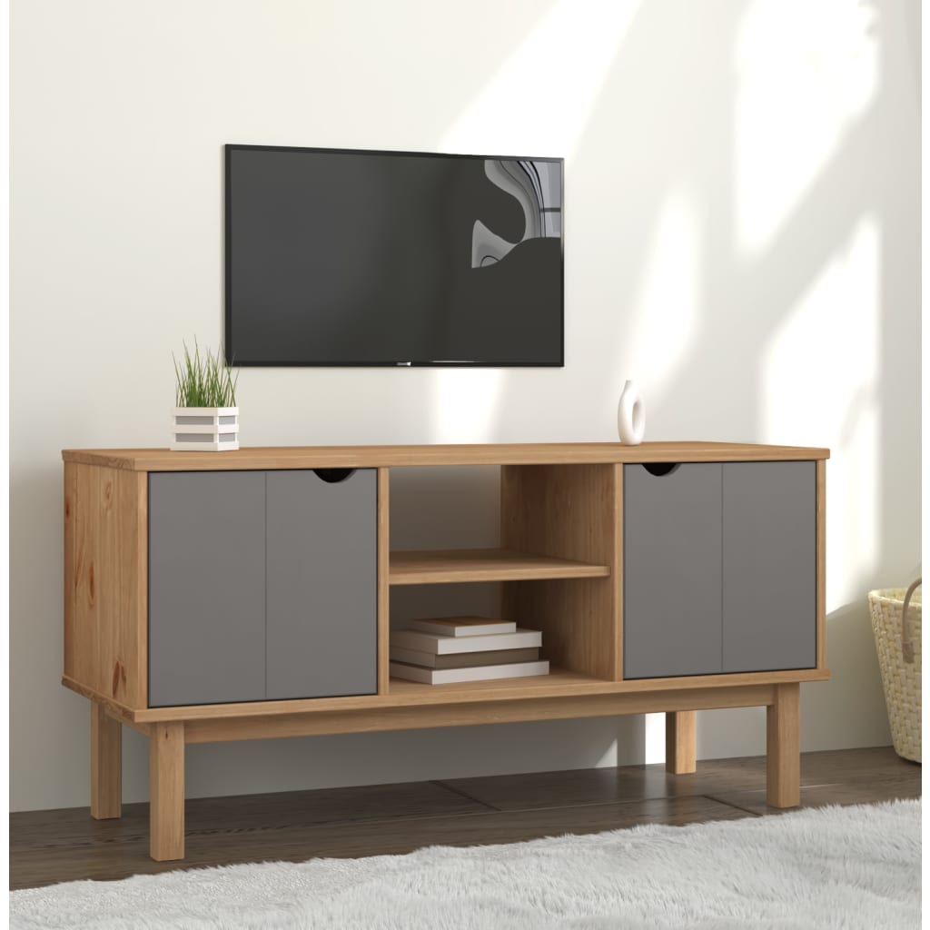 Tv-Taso Otta 113,5X43X57 Cm Täysi Mänty