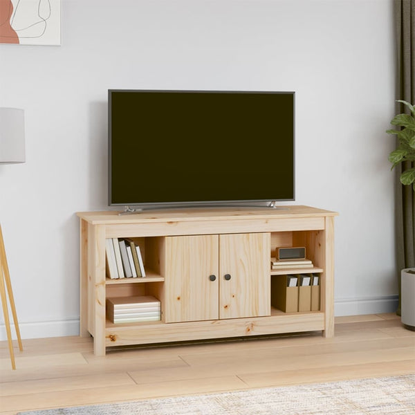 Tv-Taso 103X36,5X52 Cm Täysi Mänty