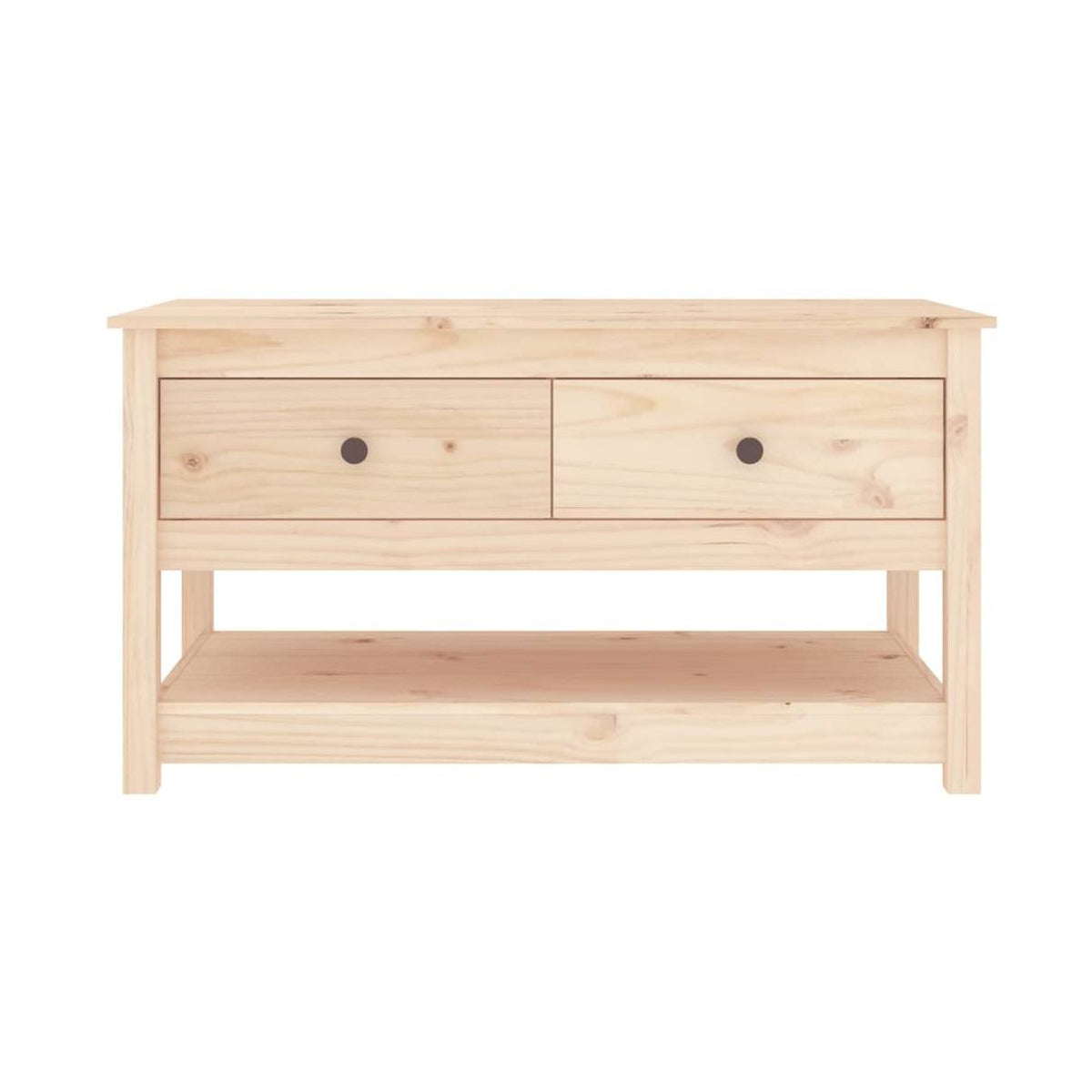 Sohvapöytä 102X49X55 Cm Täysi Mänty