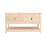 Sohvapöytä 102X49X55 Cm Täysi Mänty