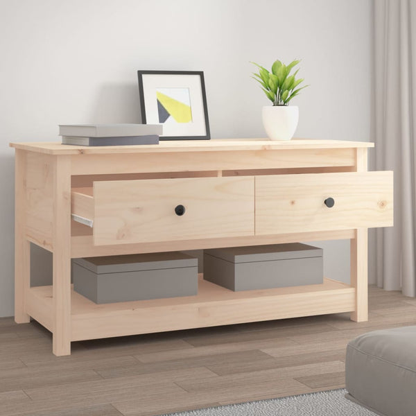 Sohvapöytä 102X49X55 Cm Täysi Mänty