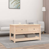 Sohvapöytä 102X49X55 Cm Täysi Mänty