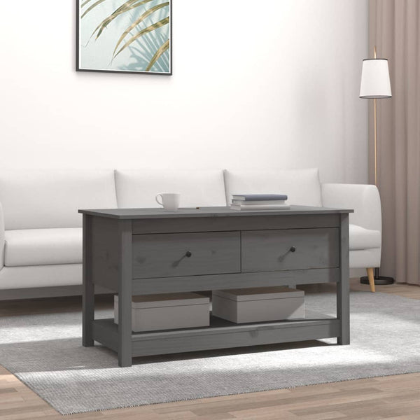 Sohvapöytä 102X49X55 Cm Täysi Mänty