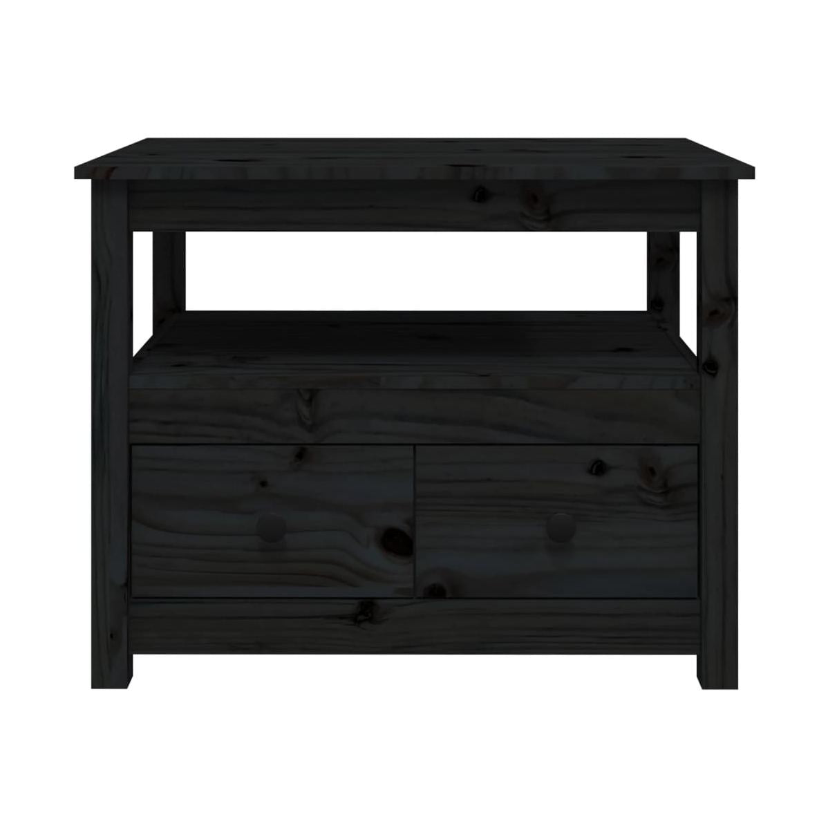Sohvapöytä 71X49X55 Cm Täysi Mänty