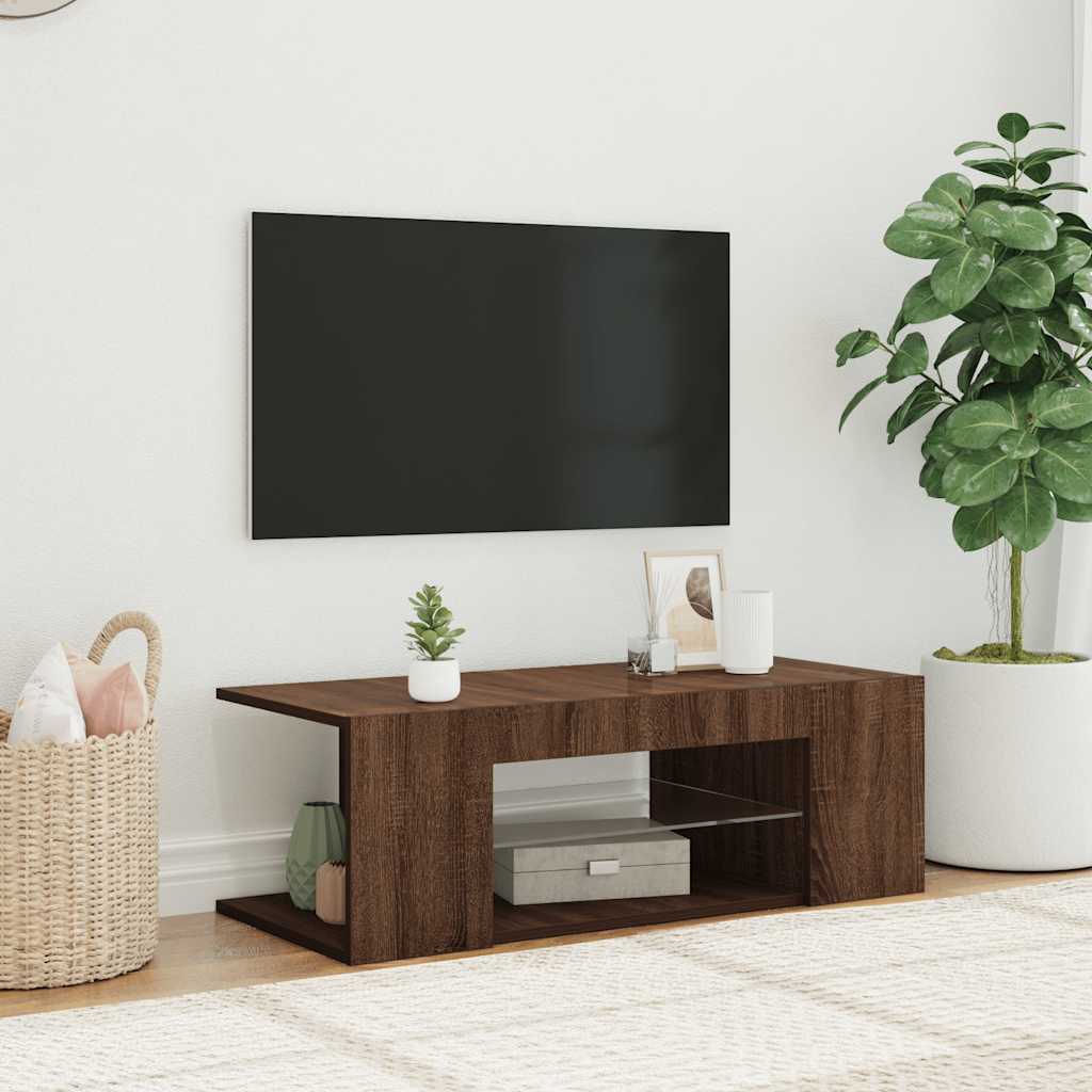 Tv-Taso Led-Valoilla 90X39X30 Cm