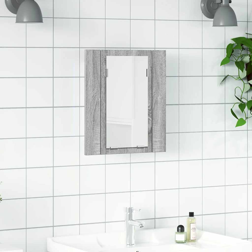 Kylpyhuoneen Led Peilikaappi 40X12X45 Cm Akryyli