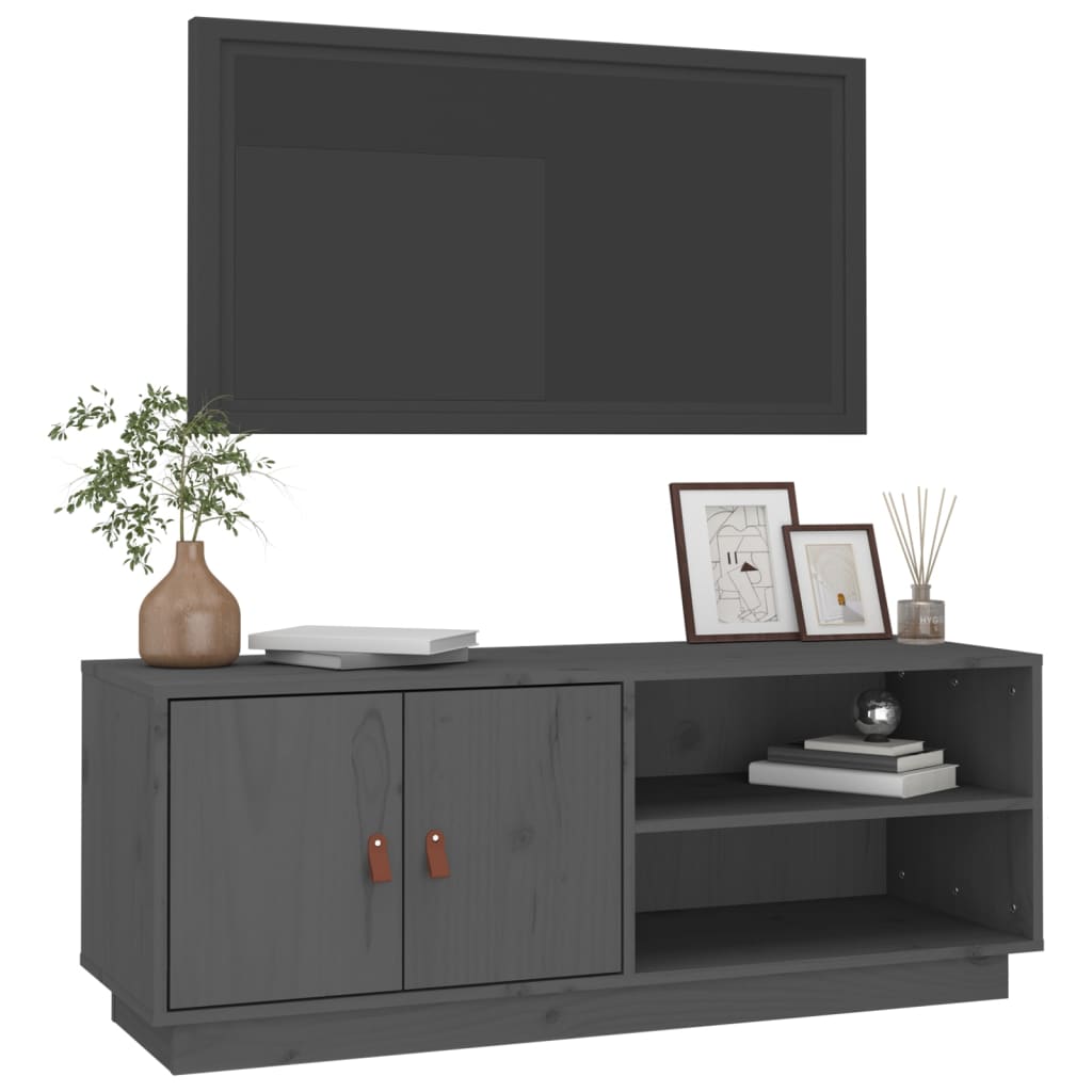 Tv-Taso 105X34X40 Cm Täysi Mänty