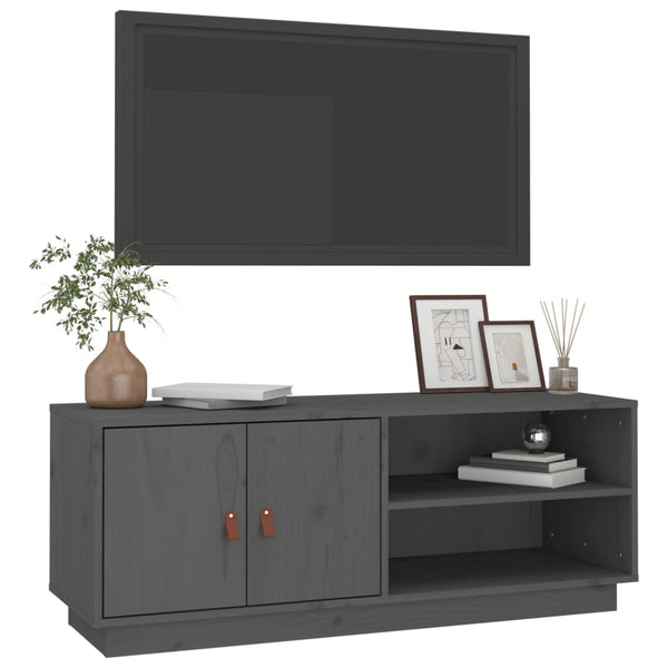 Tv-Taso 105X34X40 Cm Täysi Mänty