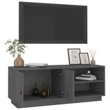 Tv-Taso 105X34X40 Cm Täysi Mänty